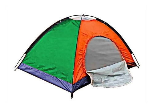 Imagen 3 de 5 de Carpa Camping Para 4 Personas Impermeable Acampar