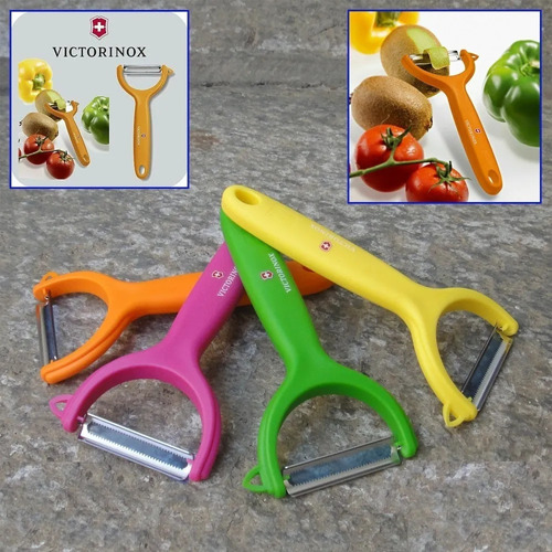 Imagen 3 de 3 de Pelador De Tomates Y Kiwi Victorinox Acero Inoxidable Suizo