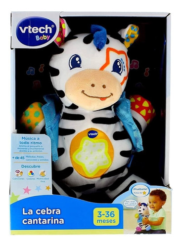 Vtech - La Cebra Cantarina Estimula Los Sentidos Del Bebé