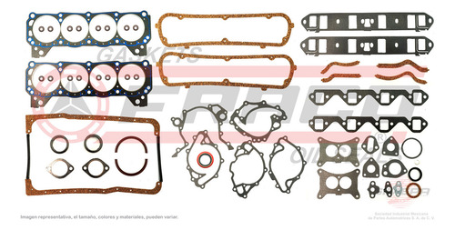 Juego Juntas Ford Fairlane V8 4.7l 16v Ohv 1963-1966
