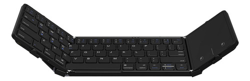 Teclado Bluetooth Plegable Con Panel Táctil Teclado Macbook