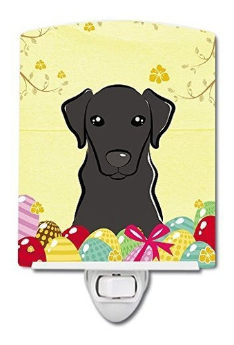 Carolines Treasures Labrador Negro Caza De Huevos De Pascua 