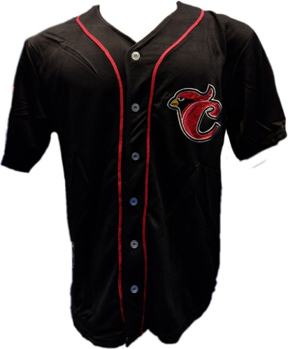 Imagen 1 de 3 de Camiseta Baseball Cardenales Lara Negra Talle M