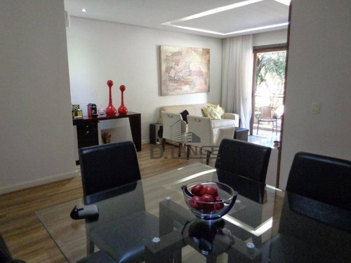 Imagem 2 de 30 de Apartamento Com 3 Dormitórios À Venda, 118 M² Por R$ 470.000,00 - Jardim Das Paineiras - Campinas/sp - Ap16733
