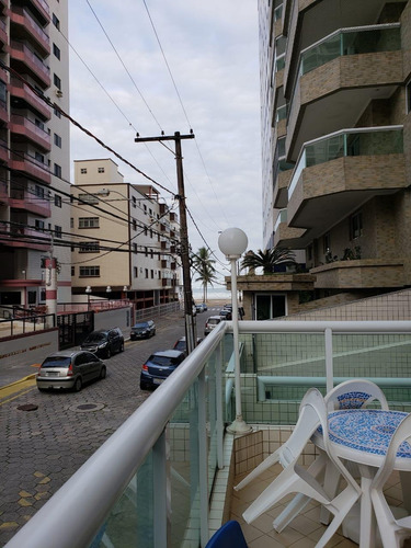 Imagem 3 de 14 de Apartamento 3 Dormitórios 100m Praia Ocian Entrada 165 Amf59
