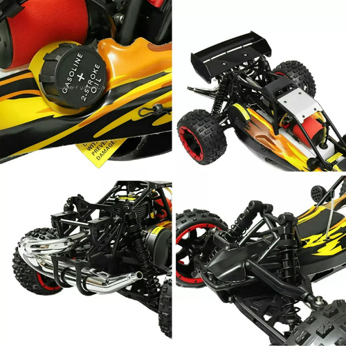 Carro Controle Remoto Com Motor 5b Rofun Baha 32cc Off-road