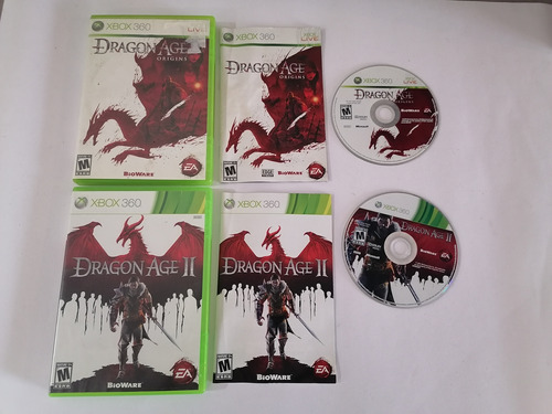 Combo Dragon Age Origins + Dragon Age 2 Xbox 360