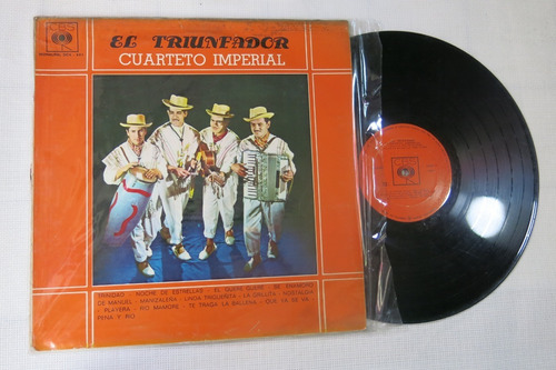 Vinyl Vinilo Lp Acetato Cuarteto Imperial El Triunfador 