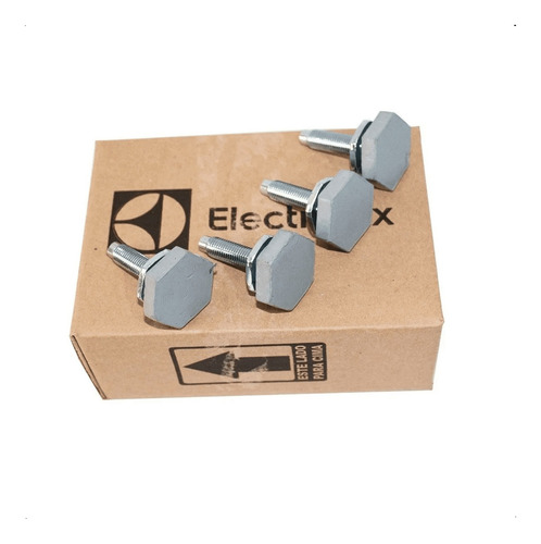 Imagem 2 de 9 de Pe Nivelador Lava E Seca Electrolux Lse09 4 Peças 3617703811