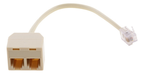 Adaptador De Enchufe Divisor De Línea Modular De Teléfono