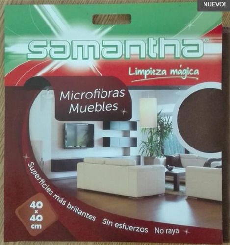 Paño De Microfibra Para Muebles Samantha