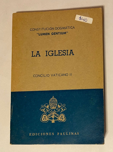 Constitución Dogmática Del Concilio Vaticano Ii (5ta)