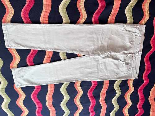 Pantalón Rever Pass Elastizado Beige Talle Xxl