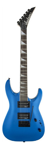 Guitarra eléctrica Jackson JS Series JS22 DKA dinky de álamo blue brillante con diapasón de amaranto
