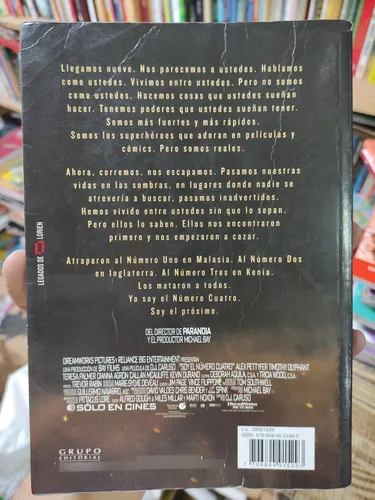 Soy El Número Cuatro - Pittacus Lore - Libro Original (Usado)