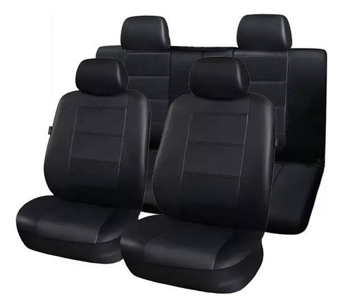 Funda Cubre Asientos Auto Universal Forro Asiento Cuerina