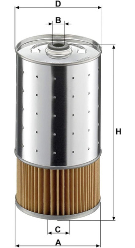 Mann-filter Pf 1050/1 N By-pass Oil Filter Insert
