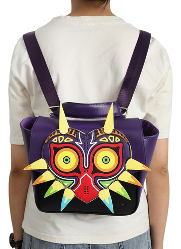 The Legend Of Zelda Majoras Mask Mini Mochila Convertible PĂș