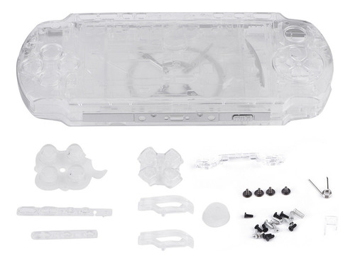 Carcasa De Juego De Consola Para Psp 3000 Color Transparent