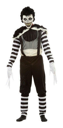 Disfraz Creepypasta Laughing Jack Costume Halloween 25290