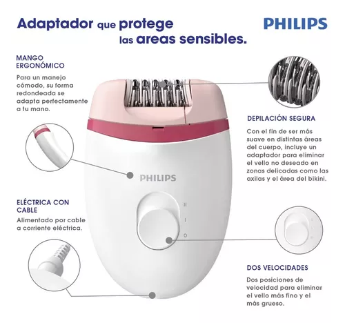 Depiladora eléctrica para cuerpo Philips Satinelle Essential