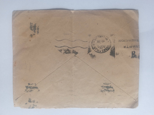 Francia 1947 Sobre Publicidad Fabrica De Autos Y Aviones (Usado)