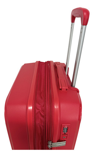 Maleta Cabina Viaje Mykonos Rígida De 20 Roja