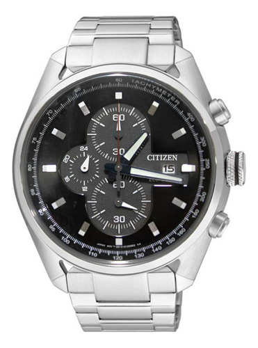 Relógio Masc. Citizen Cronógrafo Eco-drive Tz30240t - Prata