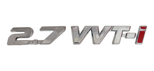 Emblema 2.7 Vvti De Hilux Toyota Lateral