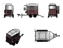 Comprar Projeto Reboque Carretinha Trailer Trucado 1 Cavalo
