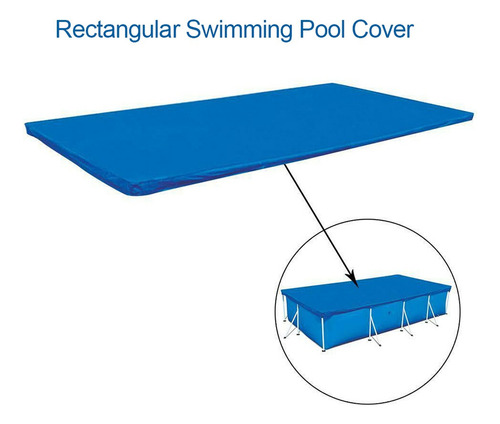 P Cubierta De Piscina Rectangular Resistente Al Agua Pe