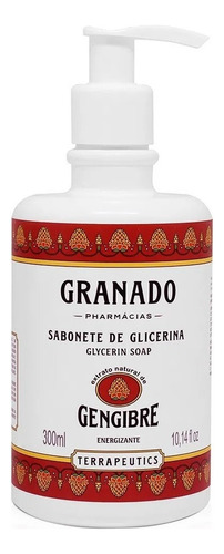 Sabonete líquido Granado Terrapeutics de Glicerina Gengibre em líquido 300 ml