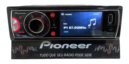 Dvd Automotivo Pioneer Dvh-7580av Tela 3 1 Din Flip-down Usb