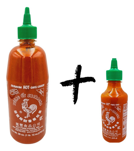 Salsa Sriracha Huy Fong 793g Más Regalo Salsa Chica 255g