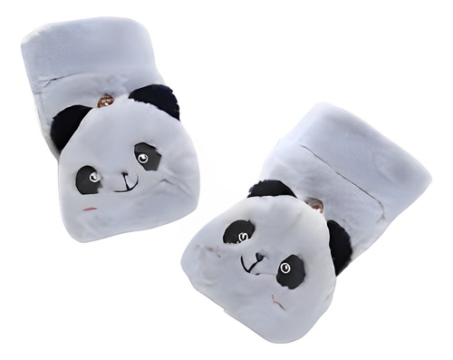 En Stock Abfa Shop Guantes Mitones Kawaii Oso Panda Gris