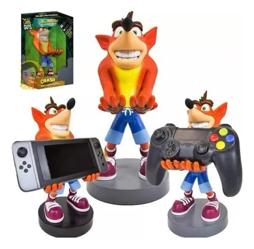 Base Soporte Crash Bandicoot Para Controles Ps4 Xbox Y Celu