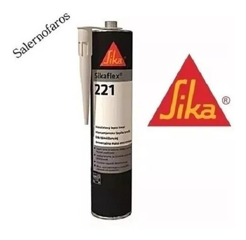 Imagen 2 de 4 de Sikaflex 221 Sellador Gris Multipropósito 310 Cc Sika