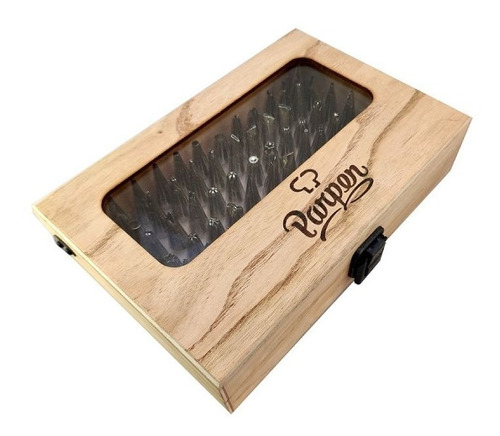 Imagen 3 de 7 de Caja Estuche Con 60 Boquillas Y Manga Parpen