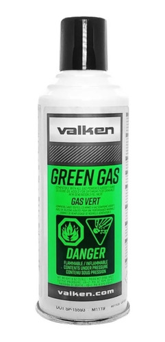 Green Gas Valken Siliconado Made In Usa 8oz Airsoft Pistola