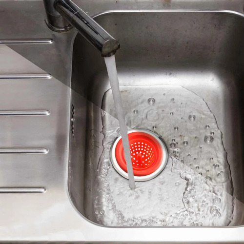 Para Filtro De Cocina/baño Fregadero/desagüe Silicona