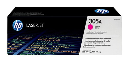 Toner Hp Ce413a 305a Magenta M451/475/375 2600 Copias