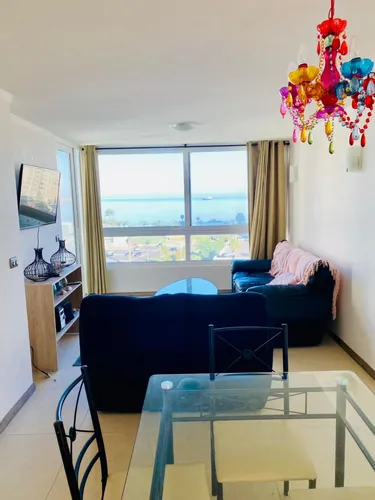 ! Lindo Departamento Amoblado Con Vista Al Mar!!!!