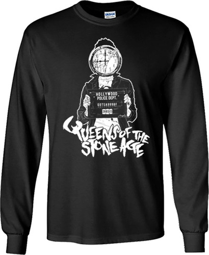 Queens Of The Stone Age Playeras Manga Larga C6