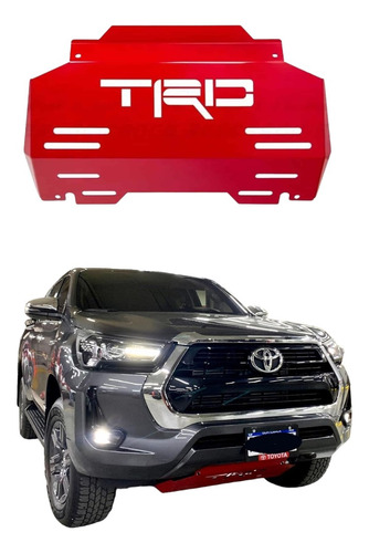 Skid Plate Toyota Hilux 2024 Diesel Protector Placa Trd