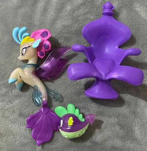 My Little Pony Reina Novo Y Spike Sea Pony Figura (Usado)