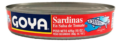 Goya Sardinas En Salsa De Tomate 425g Oficinatuya 