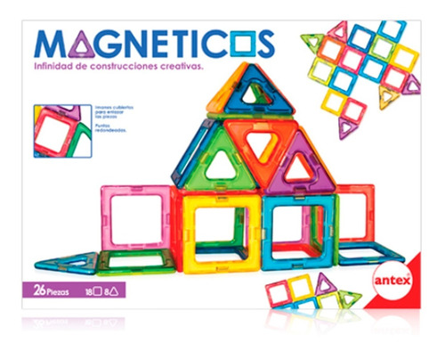 Bloques Magneticos X26 Piezas - Industria Nacional