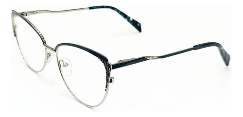 Anteojo Marcos Cuadrado Metalicos Con Filtro Luz Azul Blue Verde Musgo