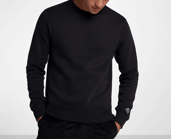 blusão nike sb icon crew fleece masculino