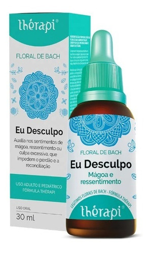 Floral Thérapi 30ml - Floral De Bach - Eu Desculpo